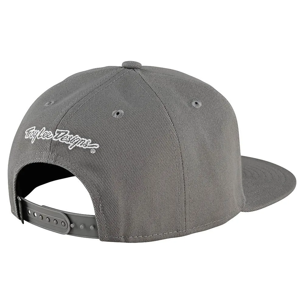 TLD Honda Retro Victory Wing Snapback Grey