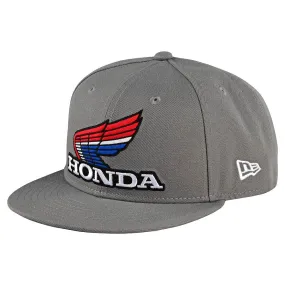 TLD Honda Retro Victory Wing Snapback Grey