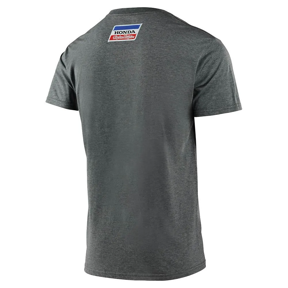 TLD Honda Retro Victory Wing Tee Ash Heather