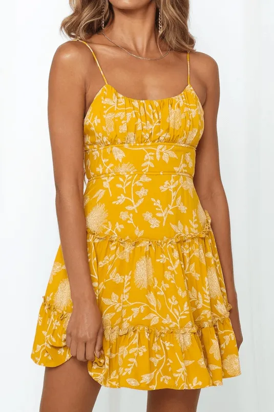 Tropicana Dress - Yellow